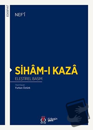 Siham-ı Kaza - Nef'i - DBY Yayınları - Fiyatı - Yorumları - Satın Al