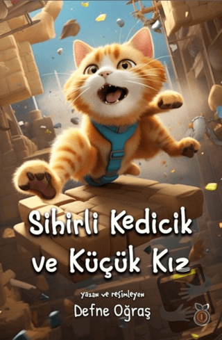 Sihirli Kedicik ve Küçük Kız - Defne Oğraş - İnci Çocuk Yayınları - Fi