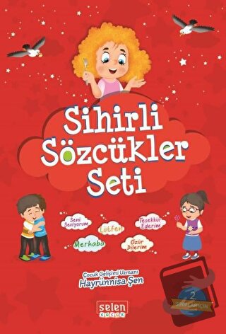 Sihirli Sözcükler Seti (5 Kitap Takım + soru kitapçığı) - Hayrünnisa Ş