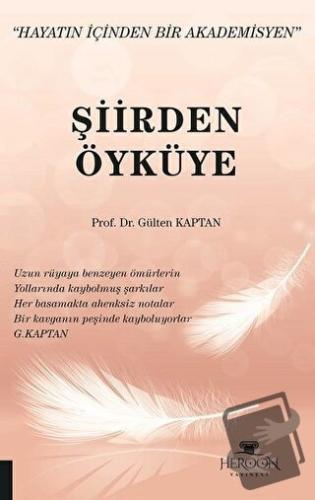 Şiirden Öyküye - Gülten Kaptan - Heroon Yayınevi - Fiyatı - Yorumları 