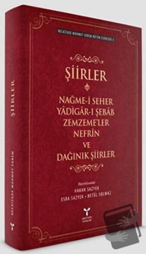 Şiirler - Recaizade Mahmut Ekrem - Umuttepe Yayınları - Fiyatı - Yorum