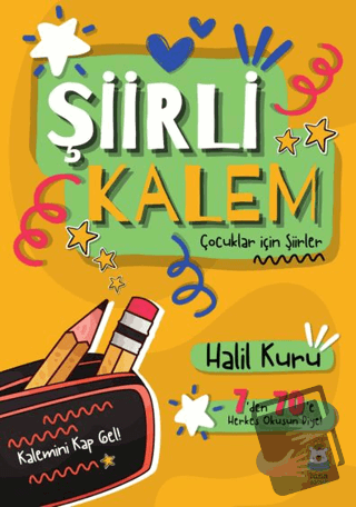 Şiirli Kalem - Halil Kuru - Luna Çocuk Yayınları - Fiyatı - Yorumları 