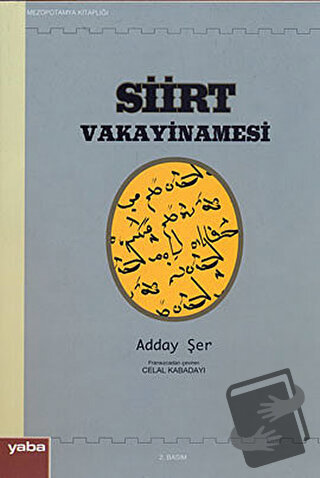 Siirt Vakayinamesi - Adday Şer - Yaba Yayınları - Fiyatı - Yorumları -