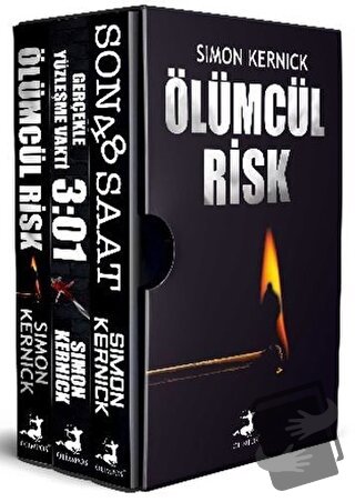 Simon Kernick Seti - Geri Sayım Başladı (3 Kitap Takım) - Simon Kernic