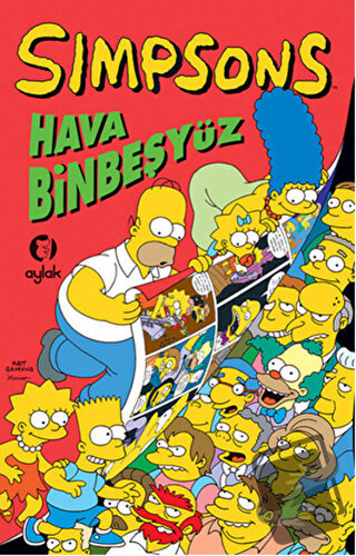 Simpsonlar - Hava Binbeşyüz - Matt Groening - Aylak Kitap - Fiyatı - Y