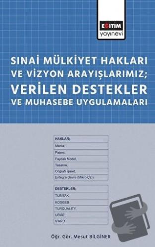 Sınai Mülkiyet Hakları ve Vizyon Arayışlarımız; Verilen Destekler ve M