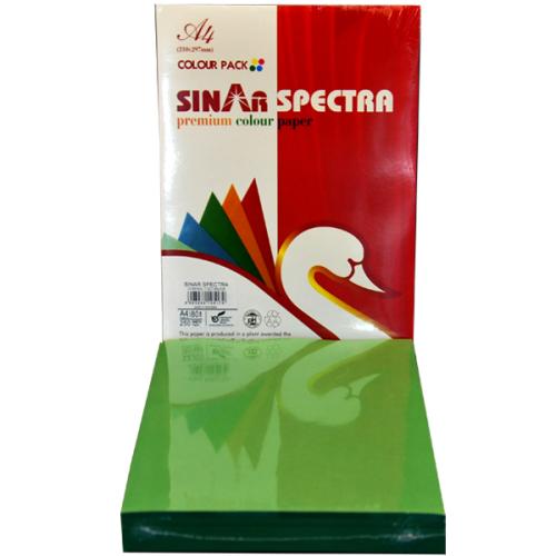 Sınar Renkli Kağıt 250 Li A4 80 Gr Pastel Yeşil (Asparagus) 41A - - Sı