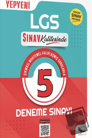 Sınav Kalitesinde LGS 5 Deneme - Kolektif - Sınav Yayınları - Fiyatı -