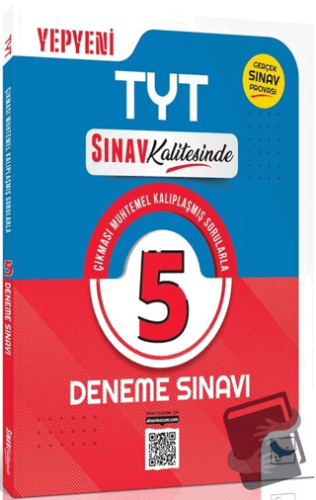 Sınav Kalitesinde TYT 5 Deneme - Kolektif - Sınav Yayınları - Fiyatı -