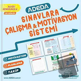 Sınavlara Çalışma ve Motivasyon Sistemi - Osman Abalı - Adeda Yayınlar