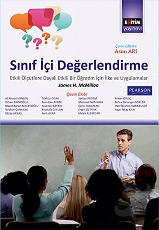 Sınıf İçi Değerlendirme - James H. McMillan - Eğitim Yayınevi - Ders K