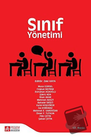 Sınıf Yönetimi (Kırmızı Kapak) - Bahadır Erişti - Pegem Akademi Yayınc