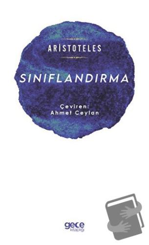 Sınıflandırma - Aristoteles - Gece Kitaplığı - Fiyatı - Yorumları - Sa