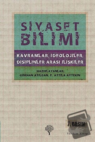 Siyaset Bilimi - E. Attila Aytekin - Yordam Kitap - Fiyatı - Yorumları