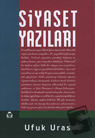 Siyaset Yazıları - Ufuk Uras - Alan Yayıncılık - Fiyatı - Yorumları - 