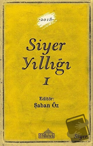 Siyer Yıllığı - 1 - Kolektif - Endülüs Yayınları - Fiyatı - Yorumları 