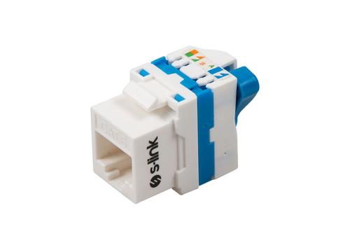 S-Link Sl-Ks75 180 Derece Utp Cat6 Kestone Jack3U 90 Der - - S-Link - 