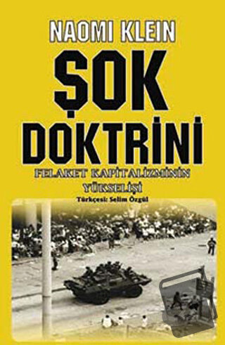 Şok Doktrini - Naomi Klein - Agora Kitaplığı - Fiyatı - Yorumları - Sa