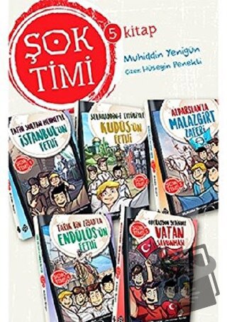 Şok Timi Seti (5 Kitap Takım) - Muhiddin Yenigün - Uğurböceği Yayınlar