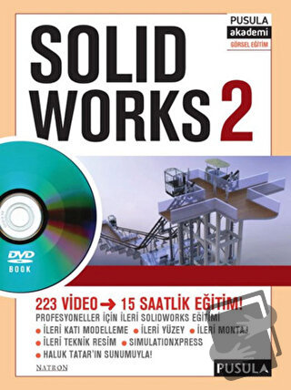 SolidWorks 2 - Haluk Tatar - Pusula Yayıncılık - Fiyatı - Yorumları - 