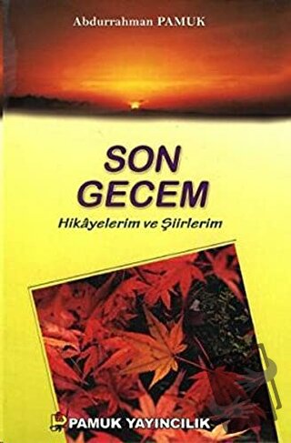 Son Gecem - Hikayelerim ve Şiirlerim (Kültür-003) - Abdurrahman Pamuk 