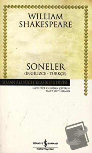 Soneler - William Shakespeare - İş Bankası Kültür Yayınları - Fiyatı -