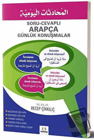 Soru-Cevaplı Arapça Günlük Konuşmalar - Recep Çinkılıç - Mektep Yayınl