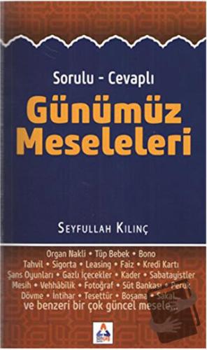 Sorulu - Cevaplı Günümüz Meseleleri - Seyfullah Kılınç - Sonçağ Yayınl