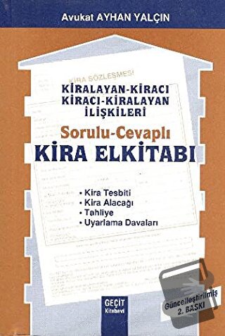 Sorulu-Cevaplı Kira El Kitabı - Ayhan Yalçın - Geçit Kitabevi - Fiyatı