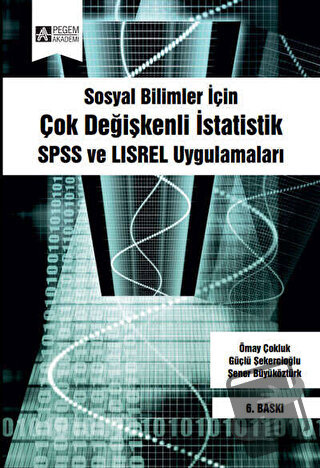 Sosyal Bilimler İçin Çok Değişkenli İstatistik - Güçlü Şekercioğlu - P