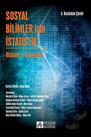 Sosyal Bilimler İçin İstatistik - Richard J. Shavelson - Pegem Akademi