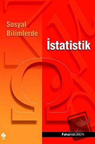 Sosyal Bilimlerde İstatistik - Fahamet Akın - Ekin Basım Yayın - Fiyat