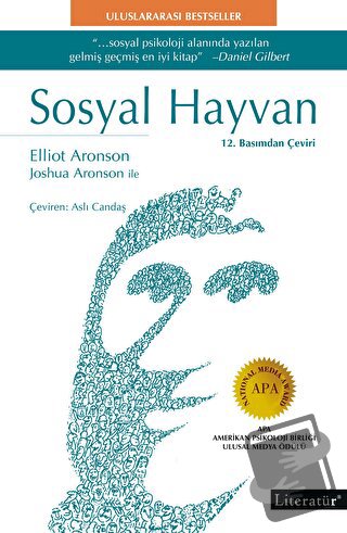 Sosyal Hayvan - Elliot Aronson - Literatür Yayıncılık - Fiyatı - Yorum