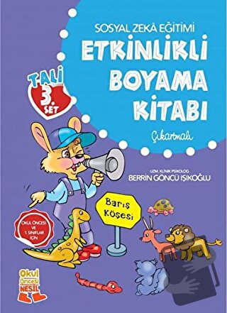 Sosyal Zeka Eğitimi Etkinlikli Boyama Kitabı - Berrin Göncü Işıkoğlu -