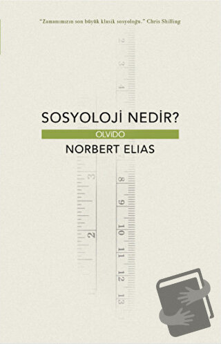 Sosyoloji Nedir? - Norbert Elias - Olvido Kitap - Fiyatı - Yorumları -