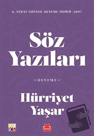 Söz Yazıları - Hürriyet Yaşar - Kırmızı Kedi Yayınevi - Fiyatı - Yorum