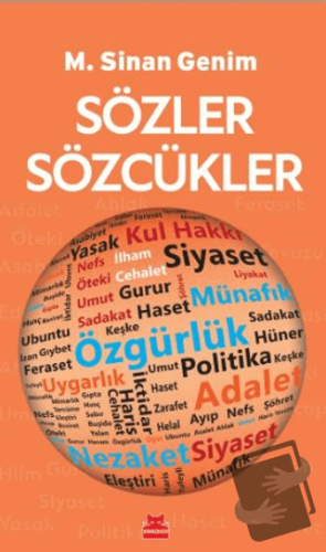 Sözler Sözcükler - M. Sinan Genim - Kırmızı Kedi Yayınevi - Fiyatı - Y