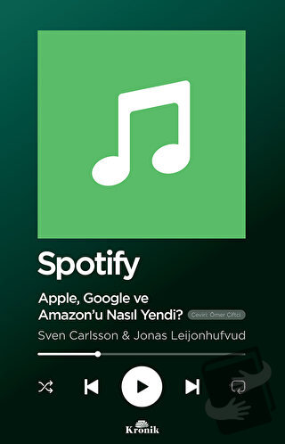 Spotify - Sven Carlsson - Kronik Kitap - Fiyatı - Yorumları - Satın Al