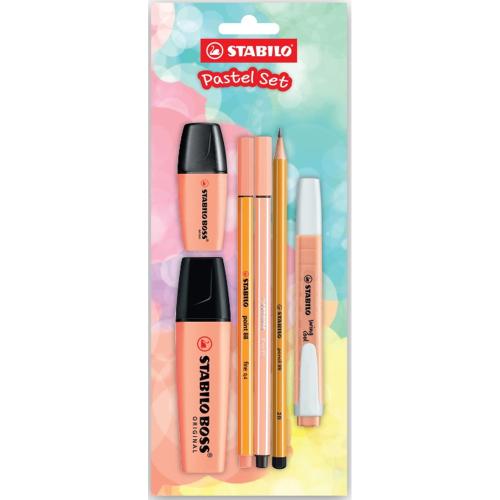 Stabilo Fosforlu Kalem Tek Renk Pastel Set 6 Lı Turuncu 70/126- - - St