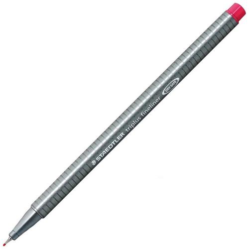 Staedtler Fineliner Triplus Üçgen 0.3 Mm Bordo Kırmızı 334-23 - 10'lu 