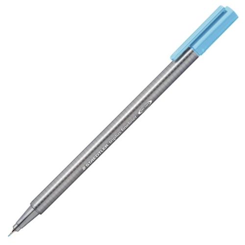 Staedtler Fineliner Triplus Üçgen 0.3 Mm Su Mavisi 334-34 - 10'lu Pake