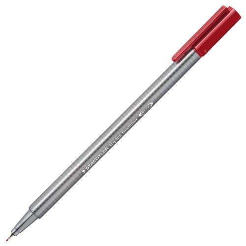 Staedtler Fineliner Triplus Üçgen 0.3 Mm Vişne Çürüğü 334-29 - 10'lu P