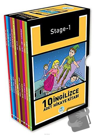 Stage-1 İngilizce Hikaye Seti (10 Kitap Kutulu) - Kolektif - Maviçatı 