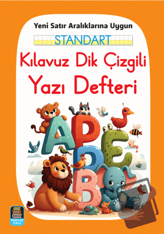 Standart Kılavuz Dik Çizgili Yazı Defteri - Kolektif - Mercan Okul Yay