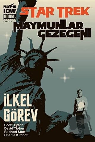 Star Trek Maymunlar Gezegeni - Kapak B - David Tipton - Presstij Kitap