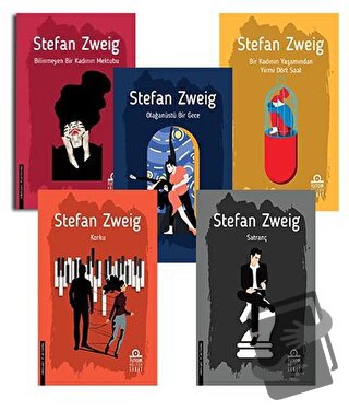 Stefan Zweig Set (5 Kitap Takım) - Stefan Zweig - Platform Kültür Sana