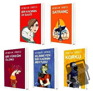 Stefan Zweig Seti (5 Kitap Takım) - Stefan Zweig - Çınaraltı Yayınları