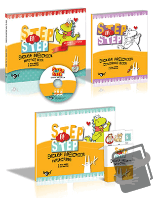 Step By Step English Preschool Practice Book Set - D. Arzu Kaptan - Ha