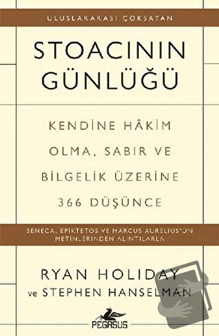 Stoacının Günlüğü - Ryan Holiday - Pegasus Yayınları - Fiyatı - Yoruml