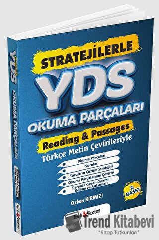 Stratejilerle YDS Okuma Parçası Reading & Passages Tercih Akademi Yayı